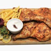 Half Grilled Chicken