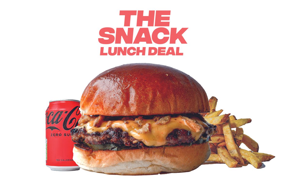 SNACK BURGER + FRIES