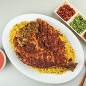 Fried Fish w/ shark meal