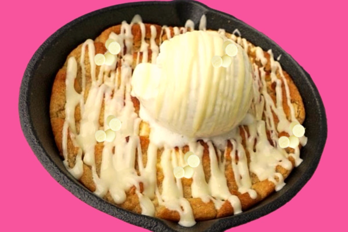 White Chocolate Buttons Cookie Dough