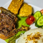 Ayam Peyet Madura Sambal Hitam 