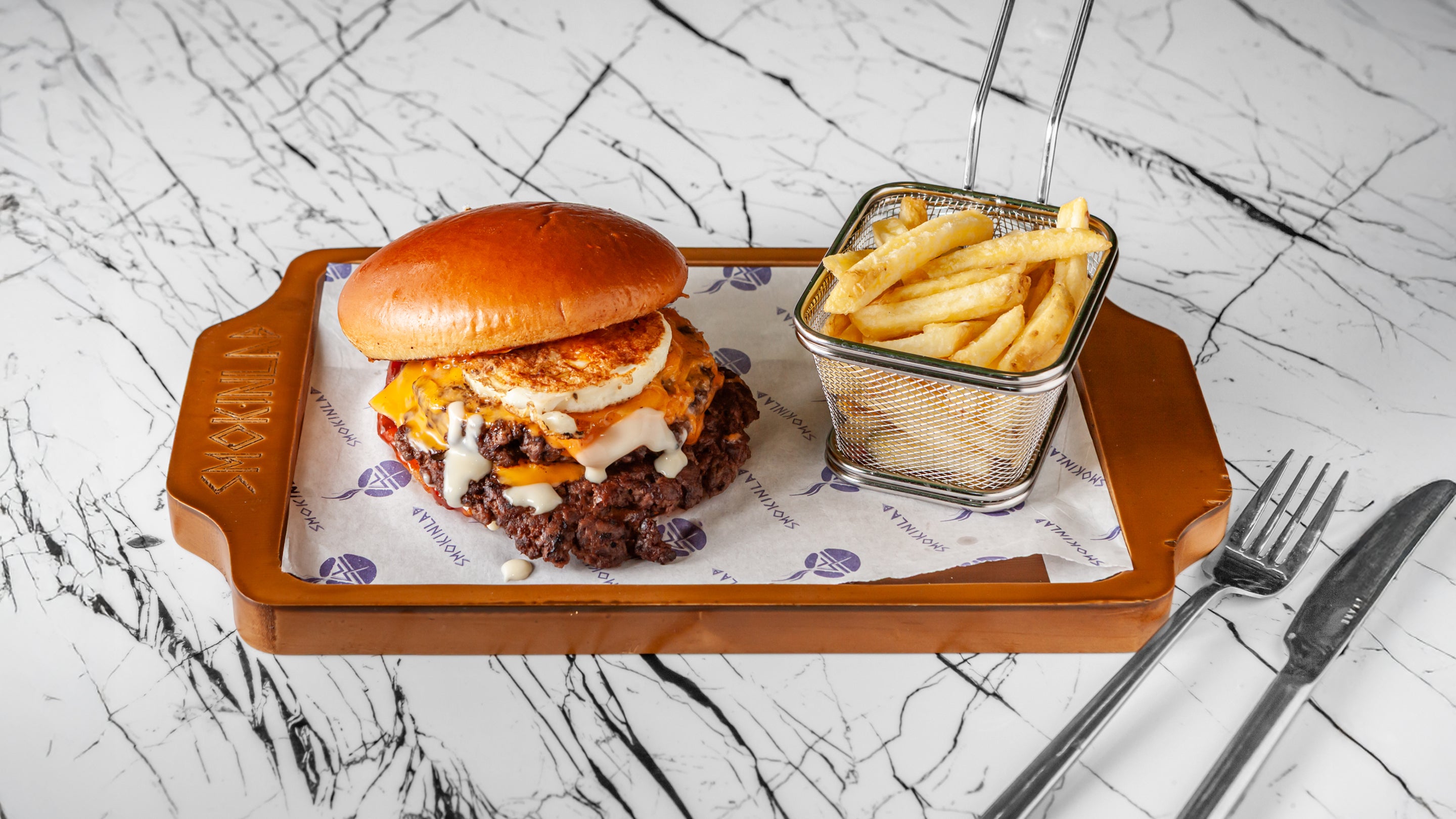 Smoke-In Spicy Burger