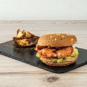 12 Crispy Shrimp Burger