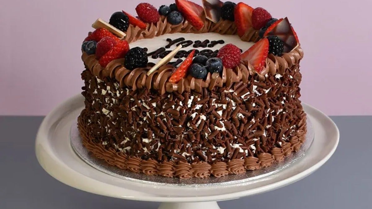 Chocolate Berries Cake -RD031CH