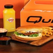 Grilled Chicken Burger Meal 