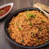 Schezwan Chicken Fried Rice