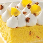 Saffron Milk Cake