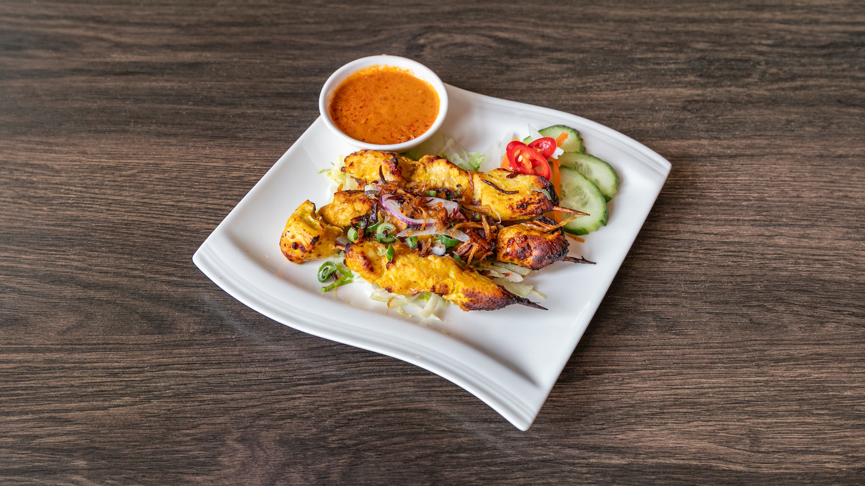 Chicken Satay Skewers (Thịt Gă Nướng) (3)