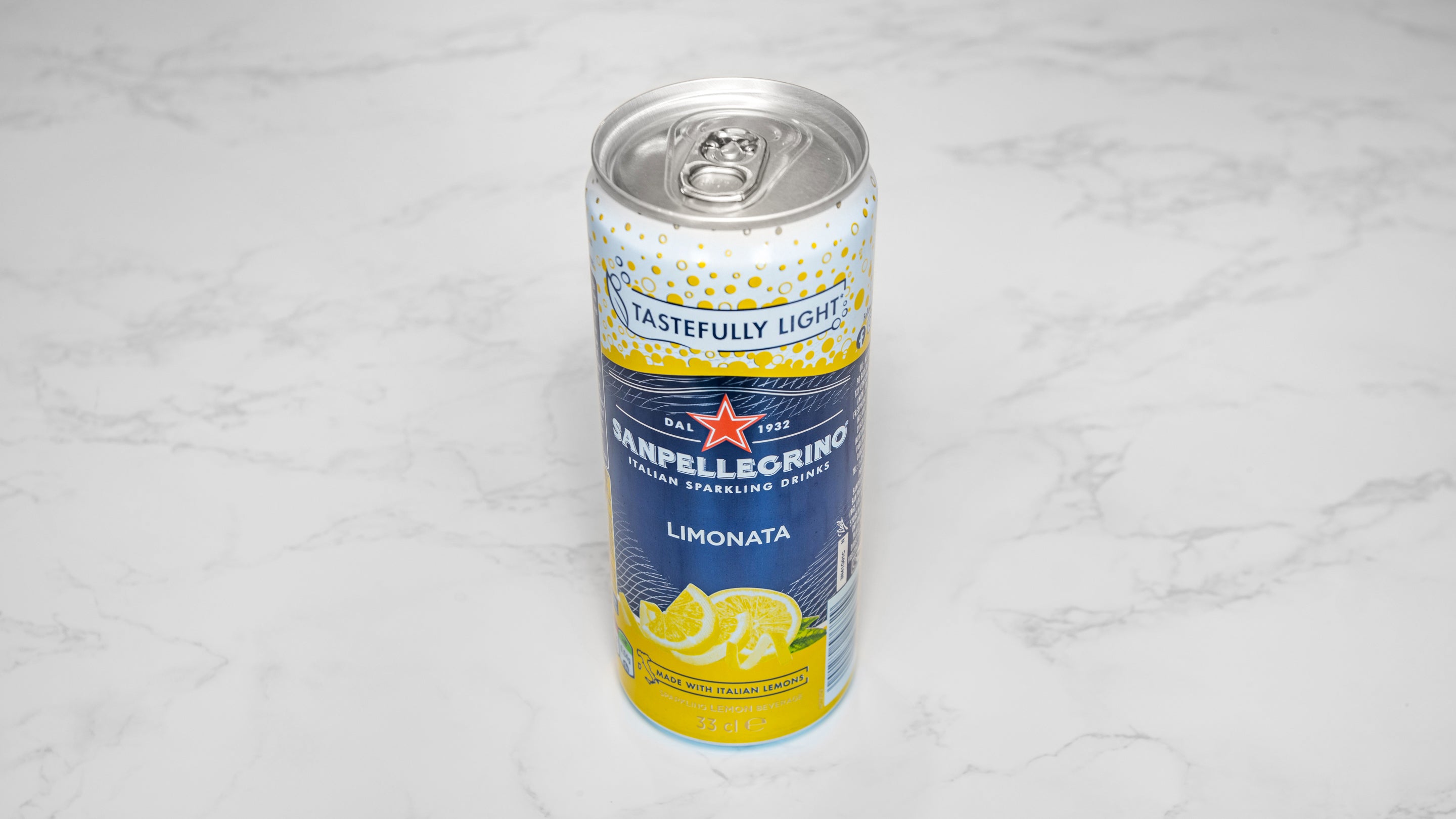 San Pellegrino 330ml - Lemon Sparkling Juice can