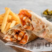 Mexican Shawarma combo