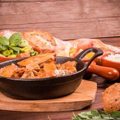 Cluckers Boneless Chicken Thighs Combo Meal