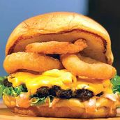 Onion Rings Burger