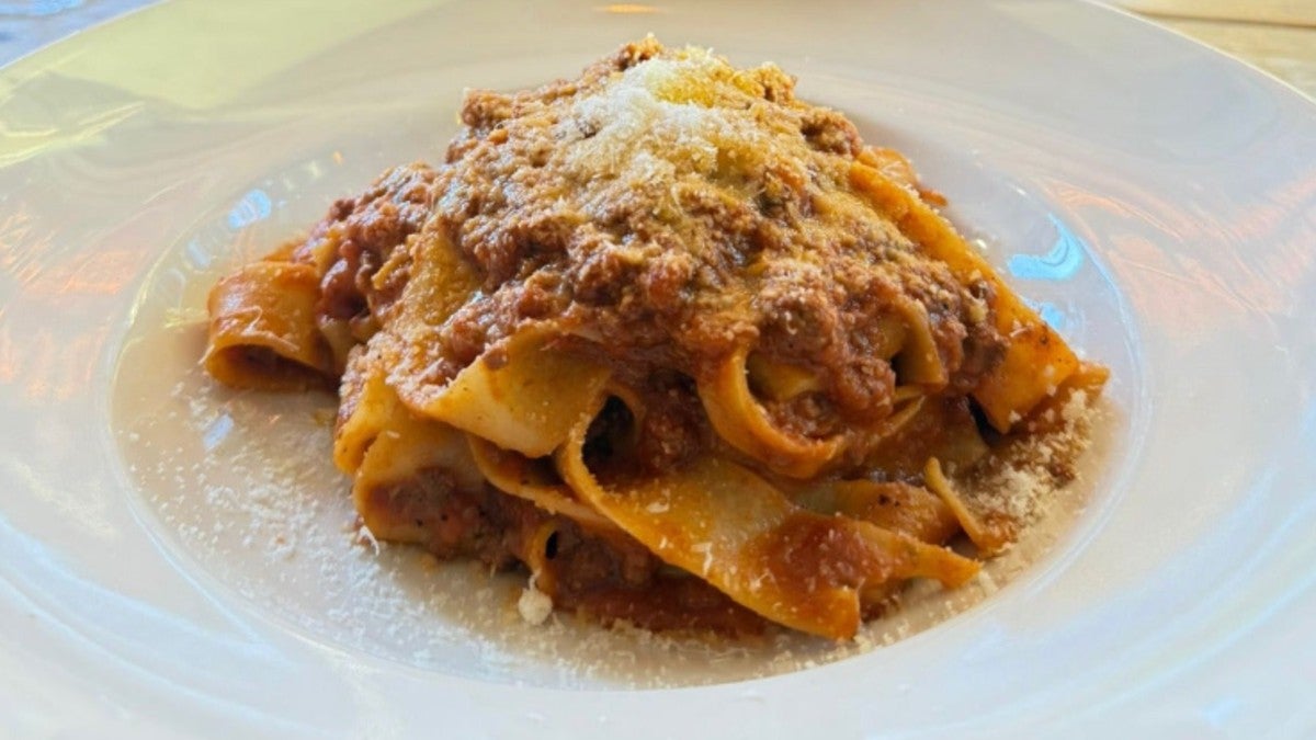 Tagliatelle Con Polpette
