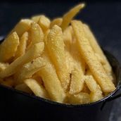 Snowing Style Cheddar Cheese Fries