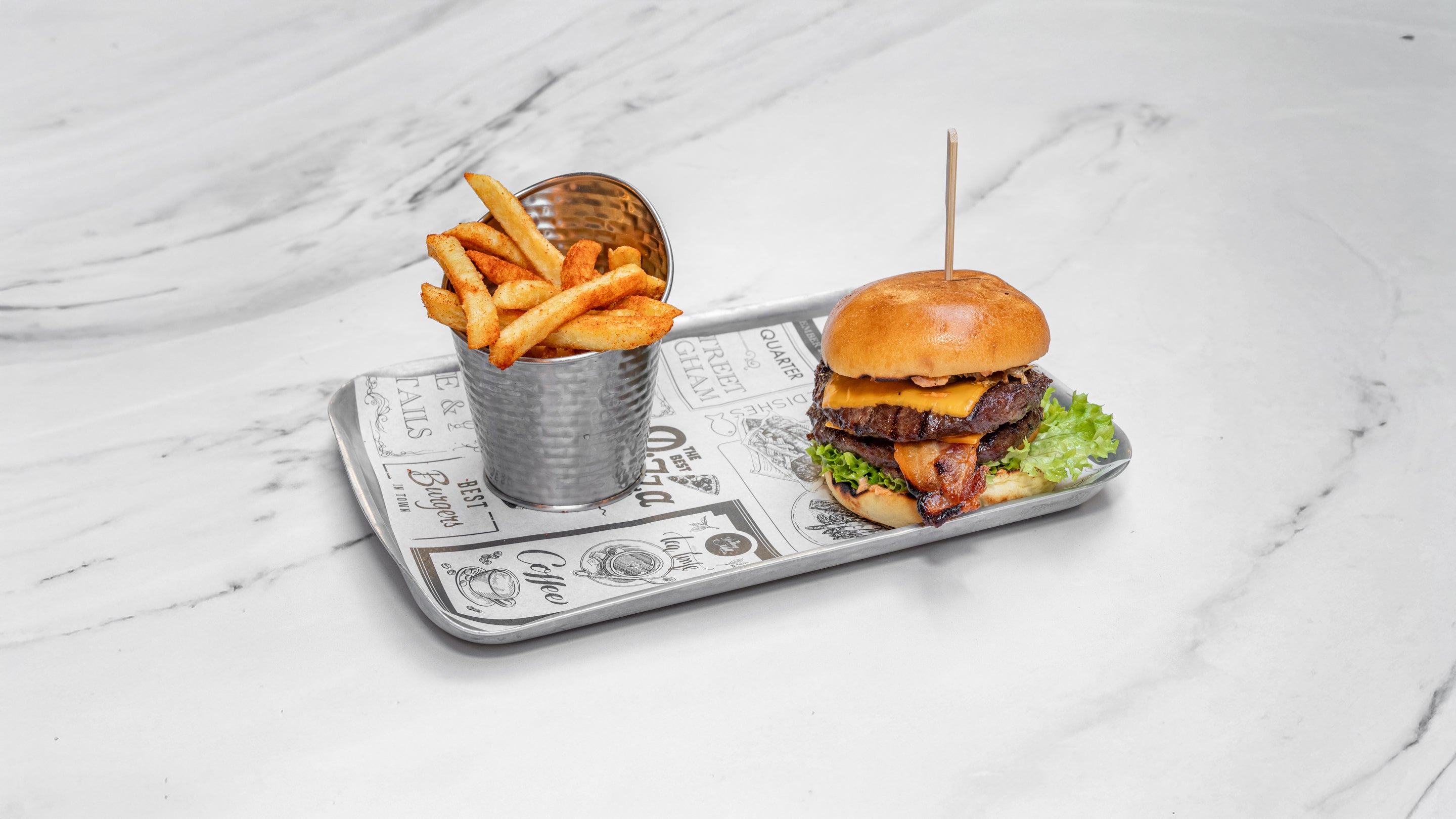 TRM Beef & Bacon Burger