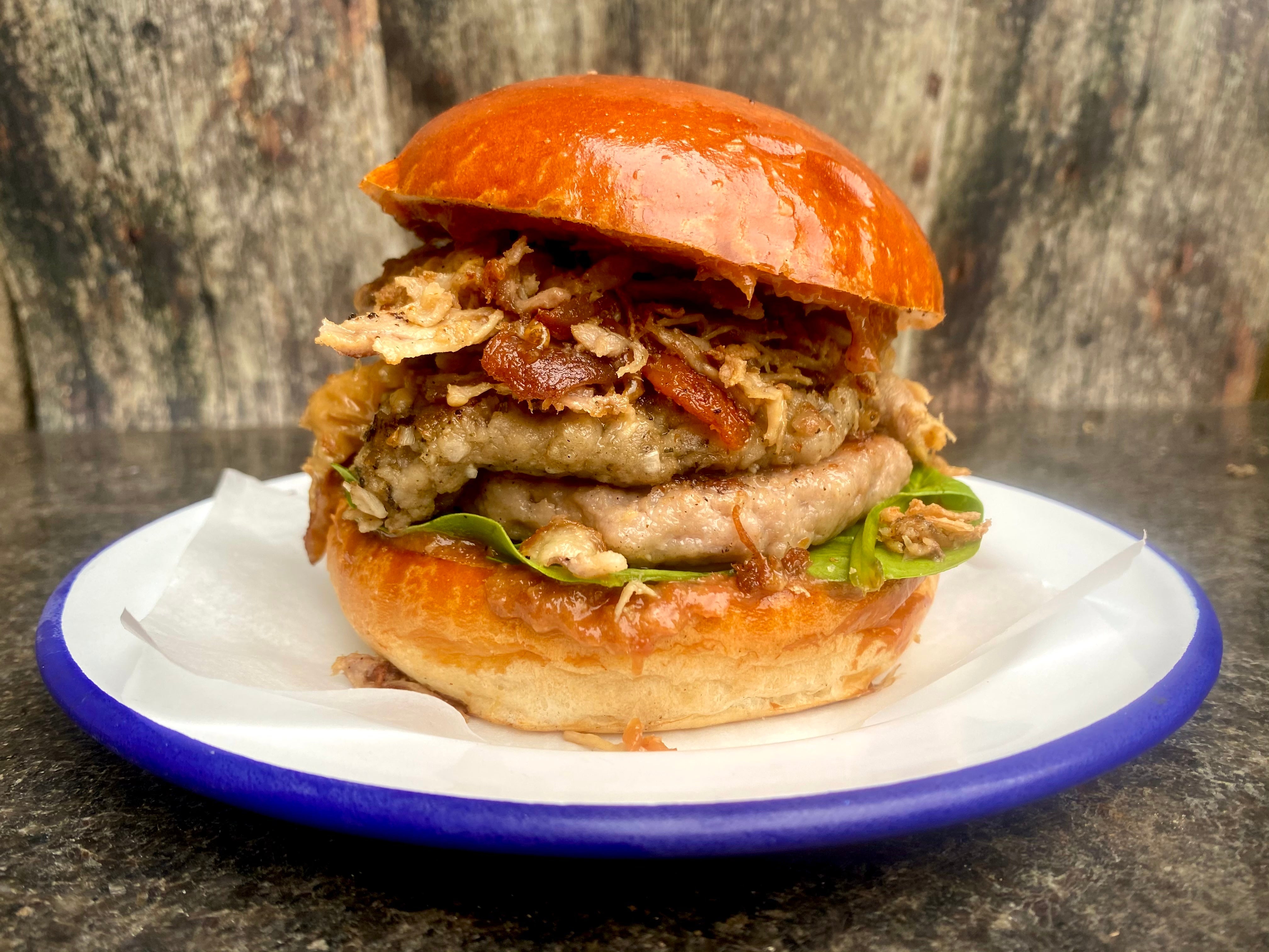 The British Duck Burger