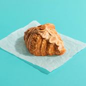 Healthy almond croissant