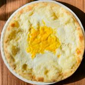 Egg with Cheese Manoushe