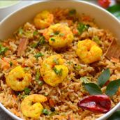 Lahori Prawn Biryani