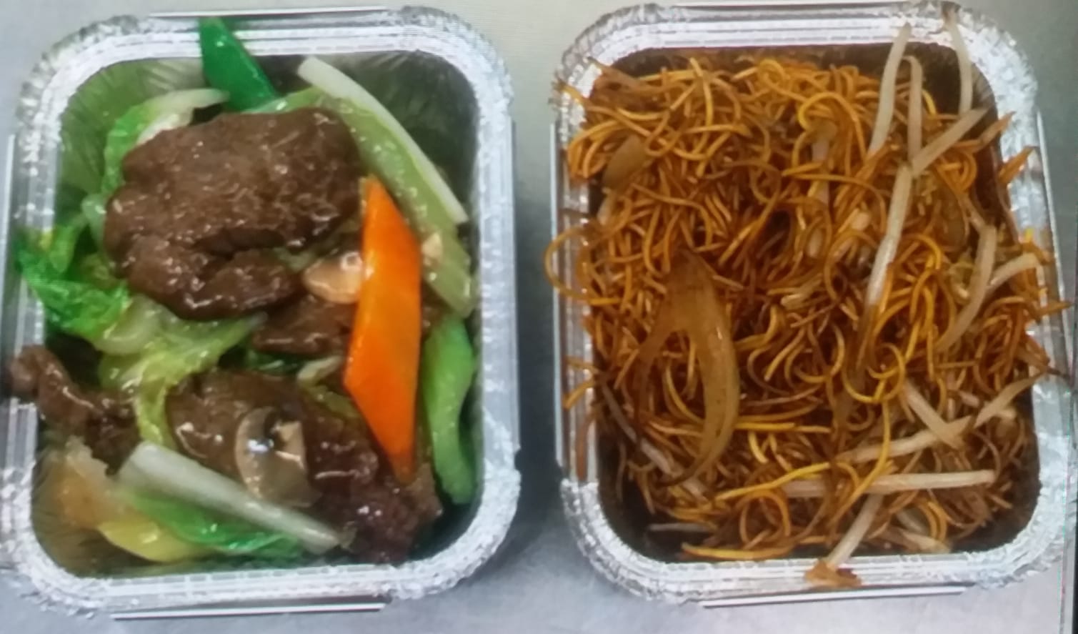Sliced Fillet Steak Chow Mein