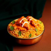 Butter Chicken Biryani (Serves 1)