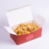 Fries With Chicken Strips And Sauce Of Your Choice - Gluten And Lactose Free