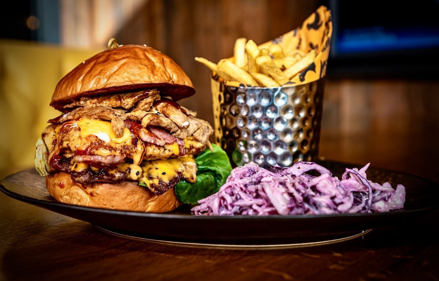 The Full Monty Burger