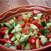 Arabic Salad 🥗🇱🇧سلطة عربي