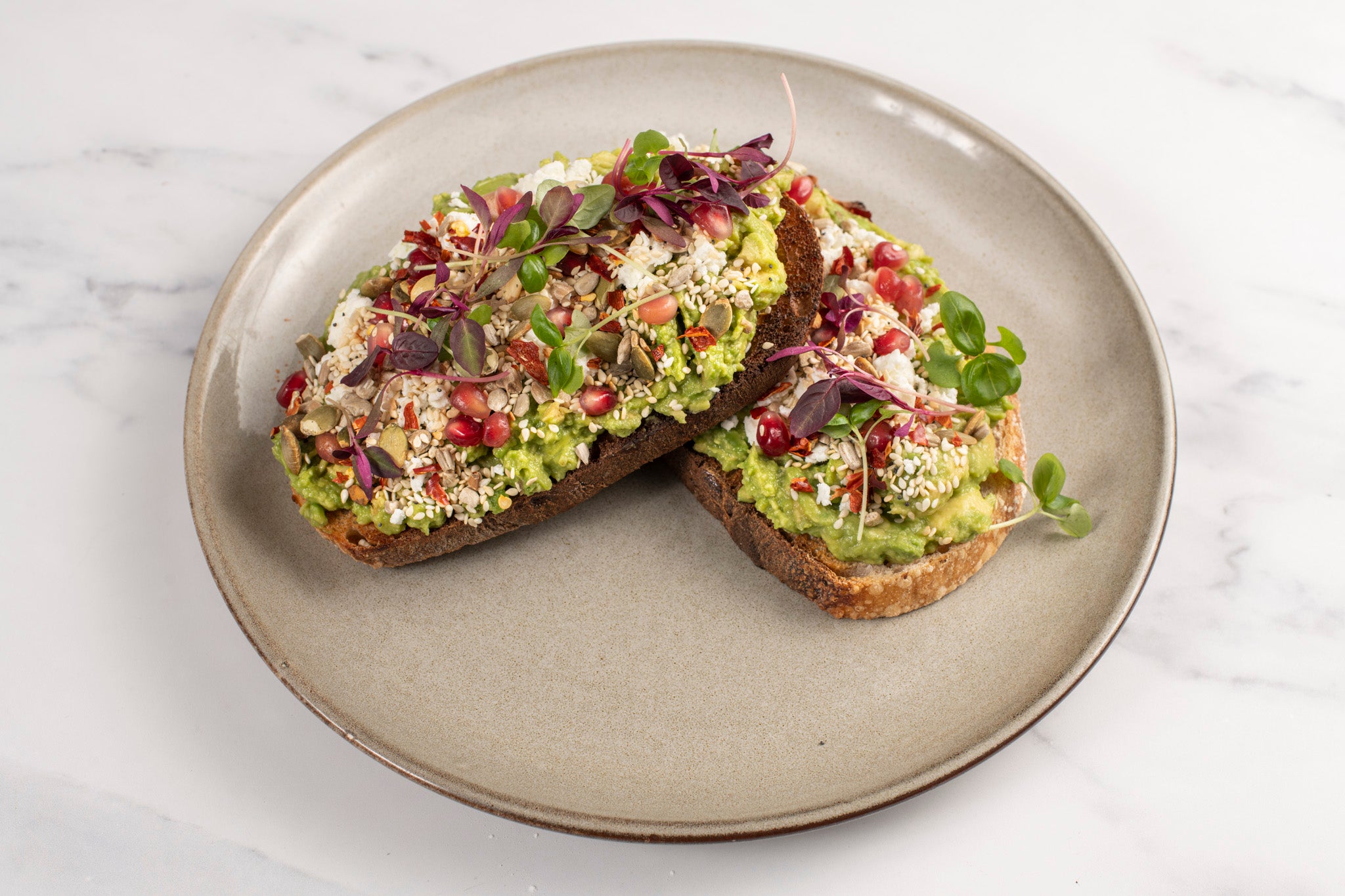 Smashed Avocado Toast V