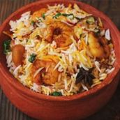 Prawns Biryani Seafood