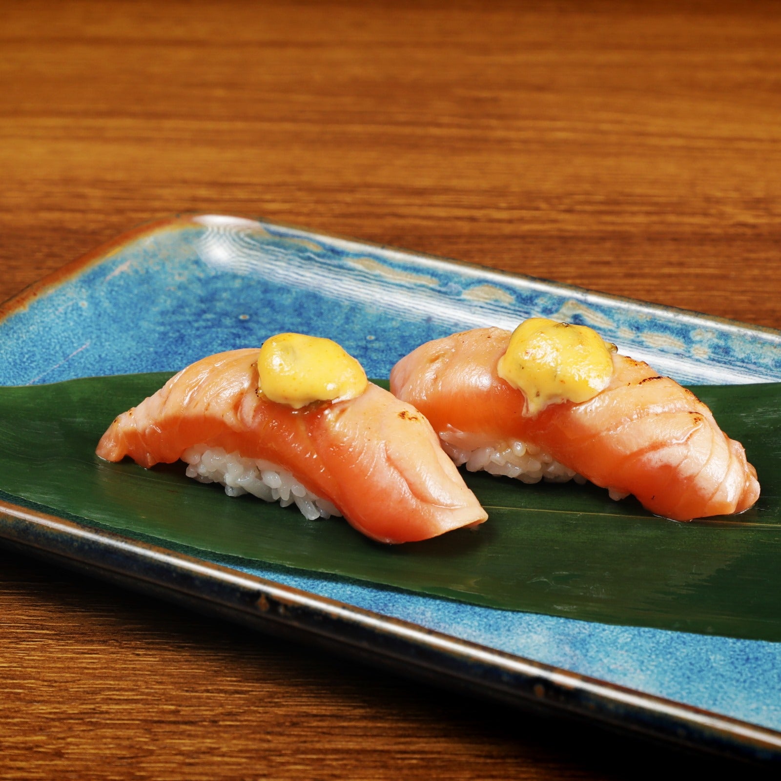 Salmon Aburi Nigiri