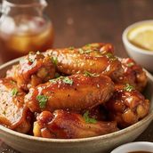 honey bbq chicken wings