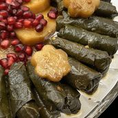 Vine Leaves With Lemon Large 75 Piece
