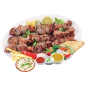 Mutton Tikka Bbq With Bread