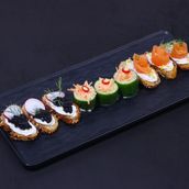 Sea Food Crostini