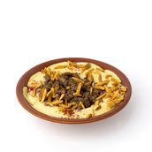 Meat With Hummus
