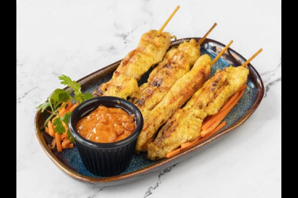 3. Gai Satay [4pcs] [Chicken Satay]