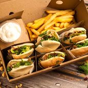 Mini Chicken Shawarma Slider