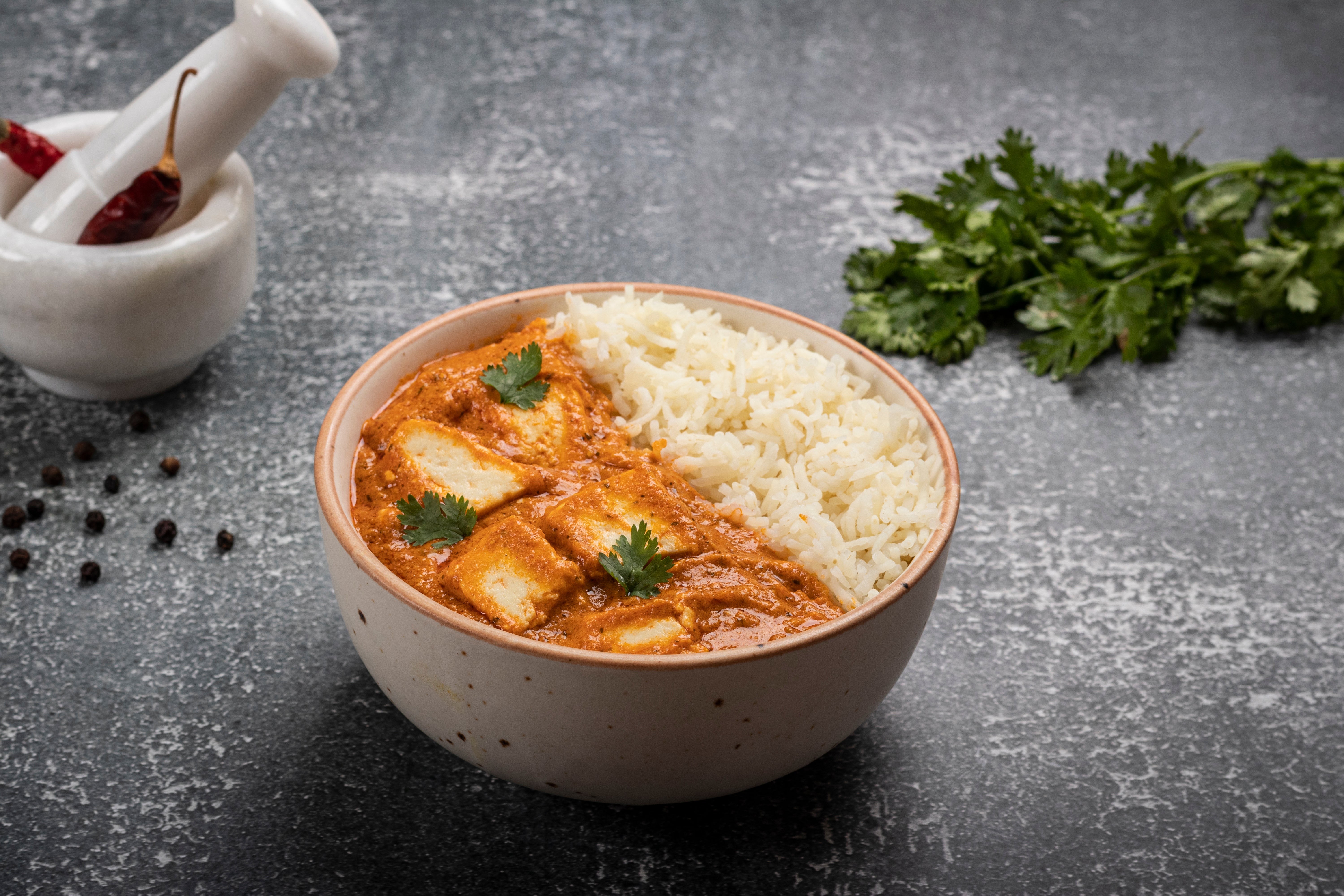 Kadhai Paneer Rice Bowl