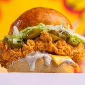 Truffle Chicken Burger