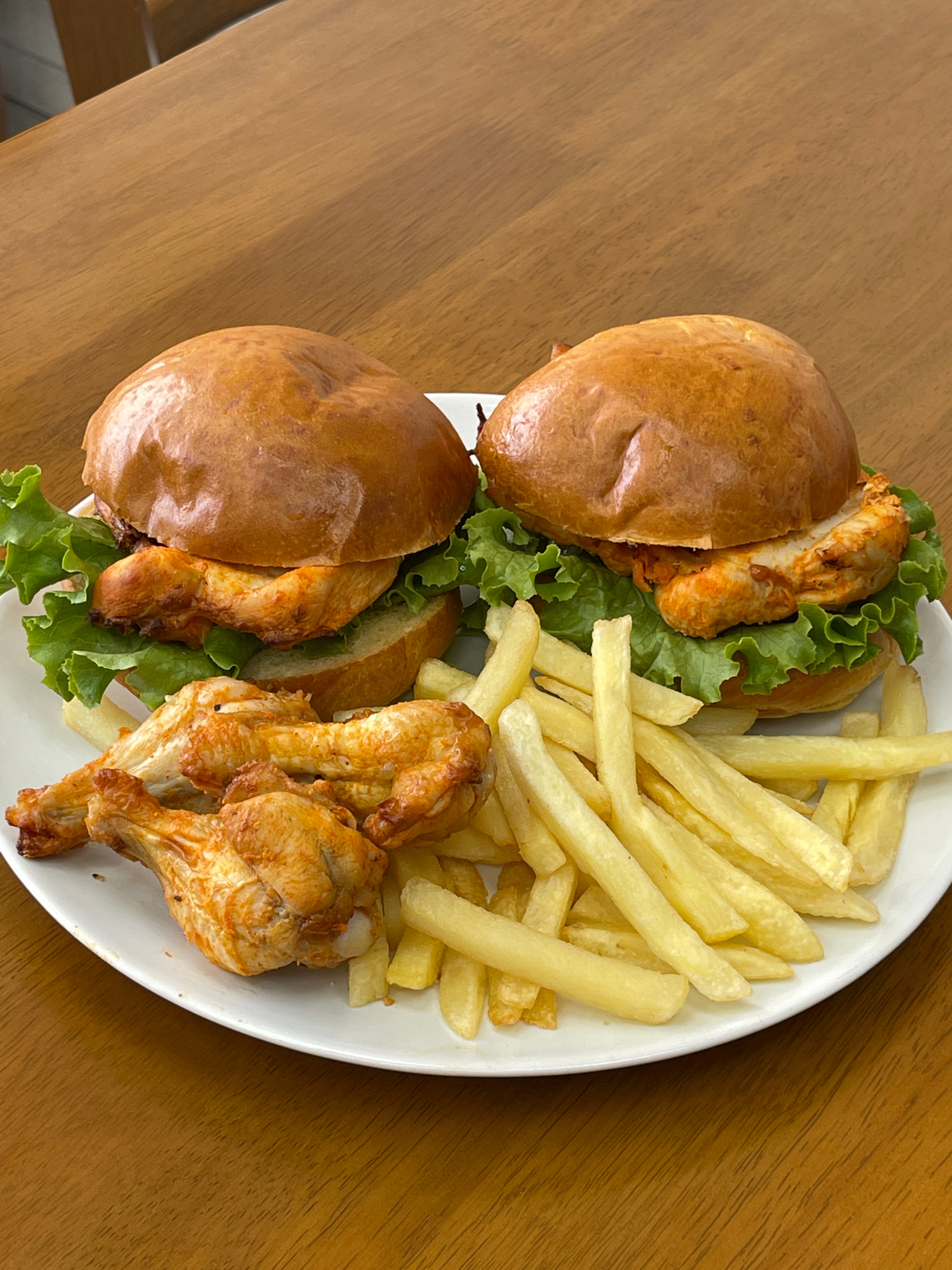 Peri Peri Burger Box