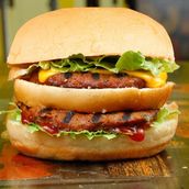 Double Beef Burger With Cheese
