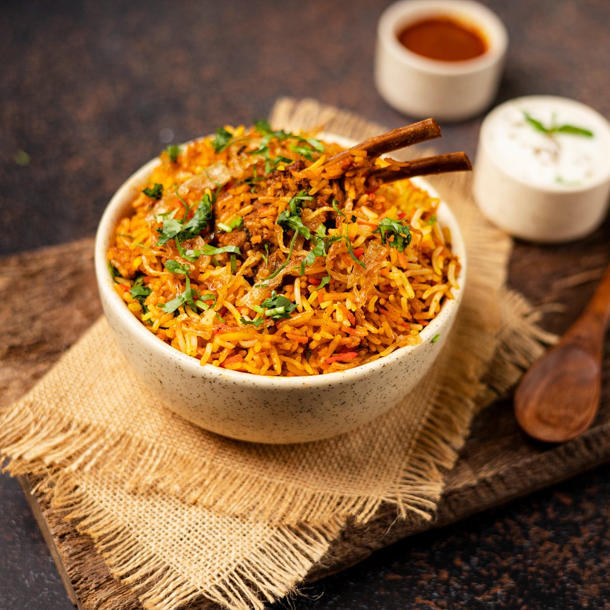 Hyderabadi Lamb Biryani