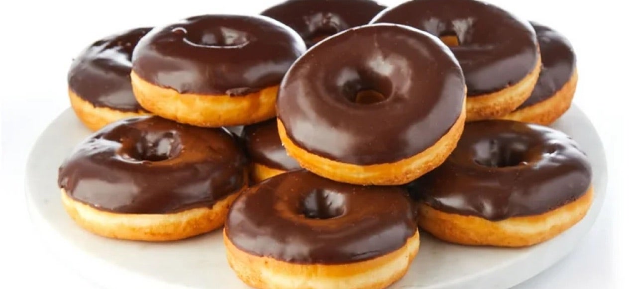 3pcs Chocolate Ring Doughnuts