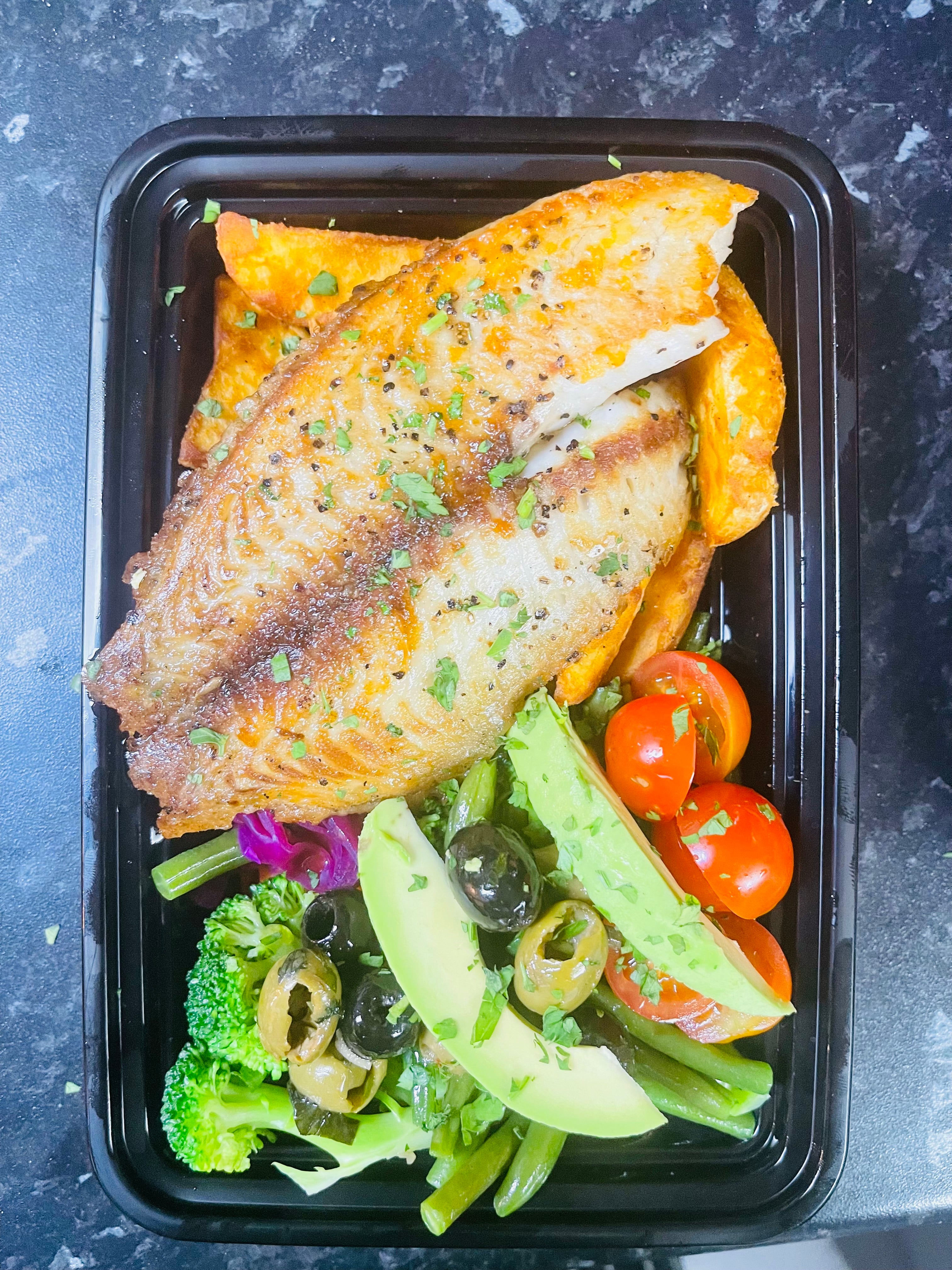 Grilled White Fish