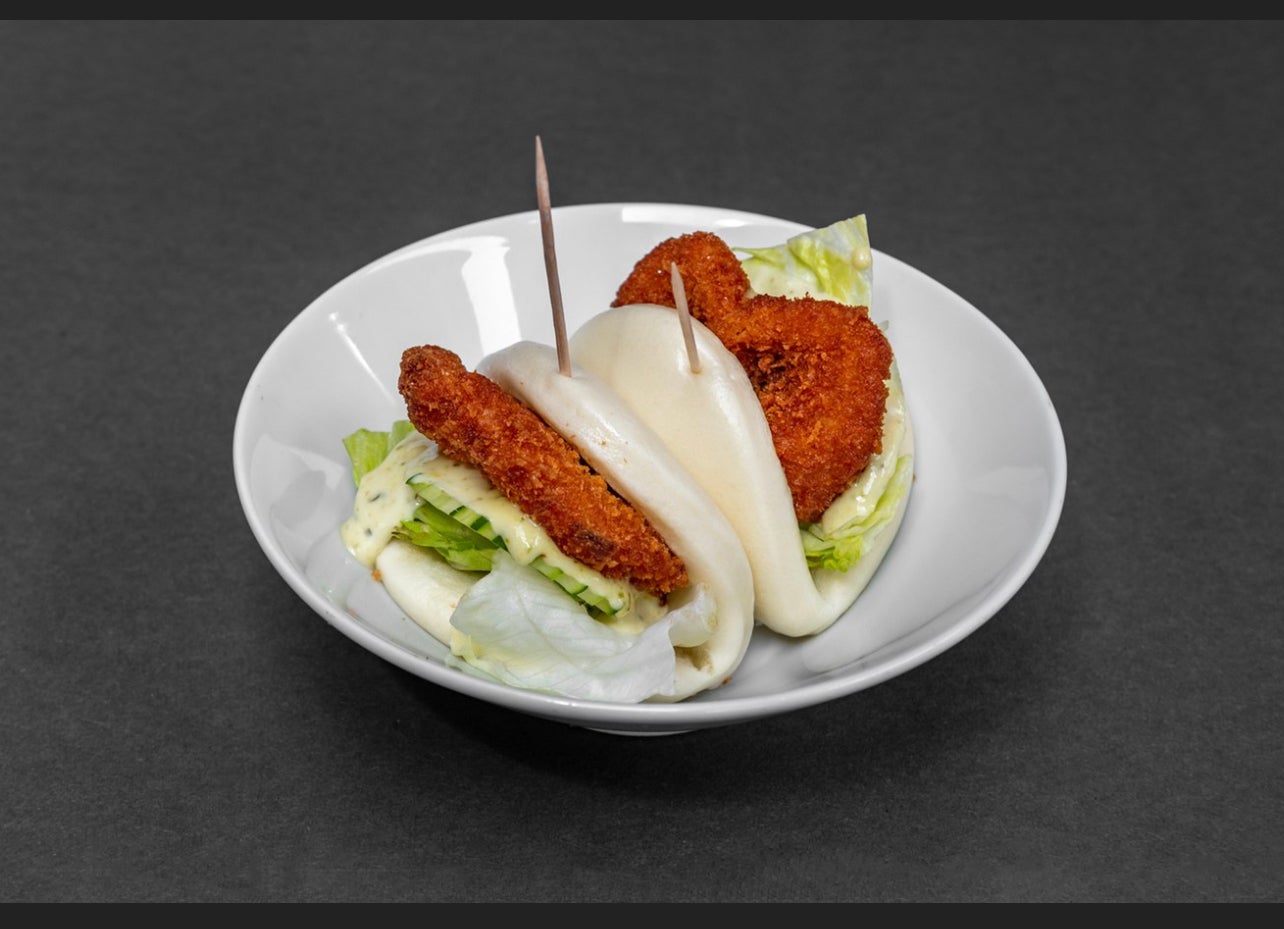 Tempura Prawn Bao Buns