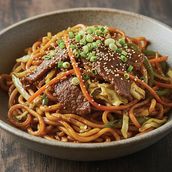 Fried Meat Noodles