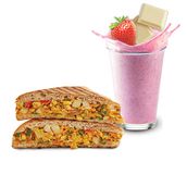 1 BIG SANDWICH + 1 MILK SHAKE