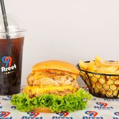 Cheddar Special Chicken Burger Meal