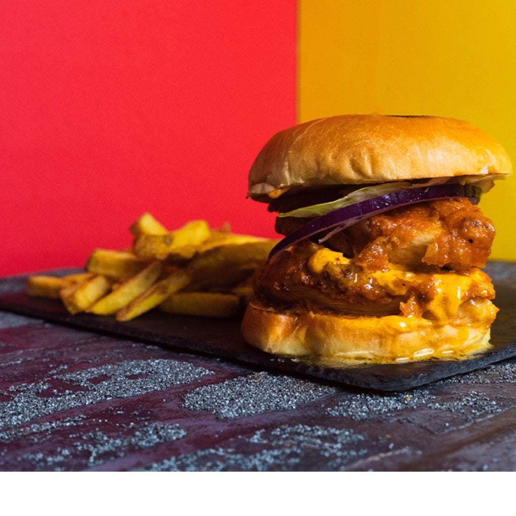 THE SPICY BUTTERMILK BURGER